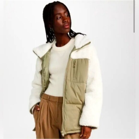 Avec Les Filles With The Girls Sherpa Jacket Size XL - Picture 2 of 5